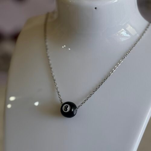 8 ball necklace