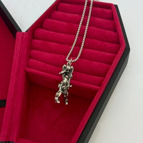 mechanic girl necklace
