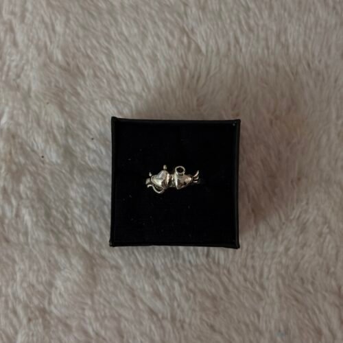 evil and good heart ring