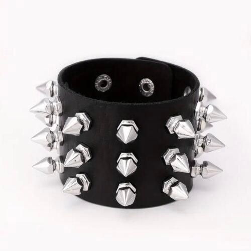 3 row spiked bracelet n•2