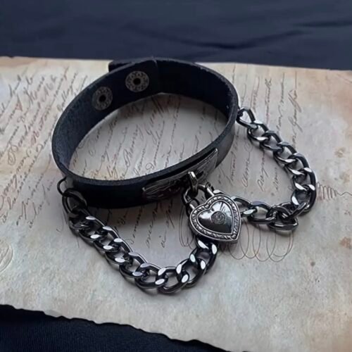 heart locket bracelet