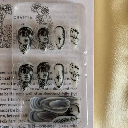 anime style press on nails 2