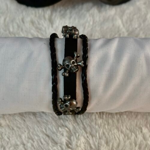 skeleton heads bracelets n•6