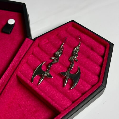 Pole axe earrings