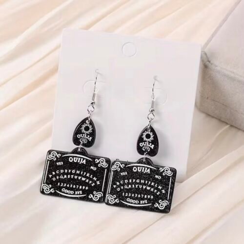 Ouija board earrings