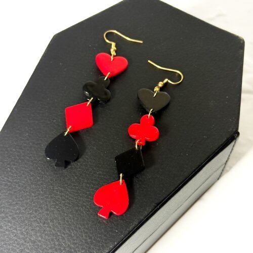 the suit earrings