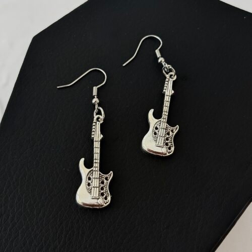 guitar earrings