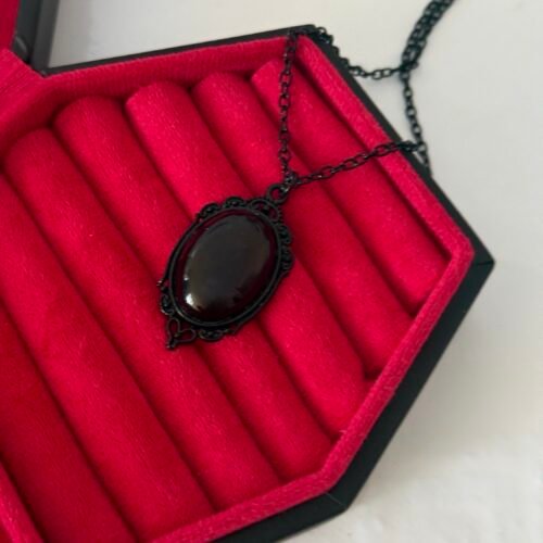 black gothic necklace