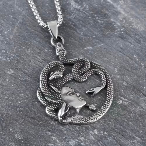 medusa necklace
