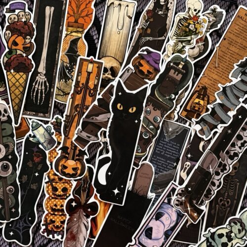 1 random spooky bookmark